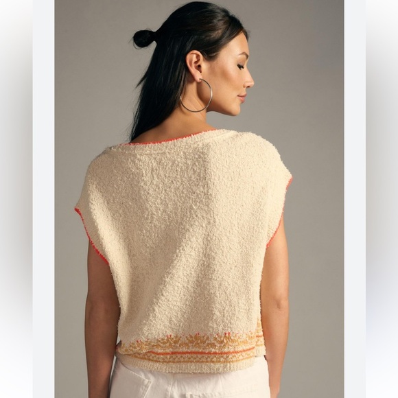 ANTHROPOLOGIE sleeveless sweater medium - Picture 2 of 8